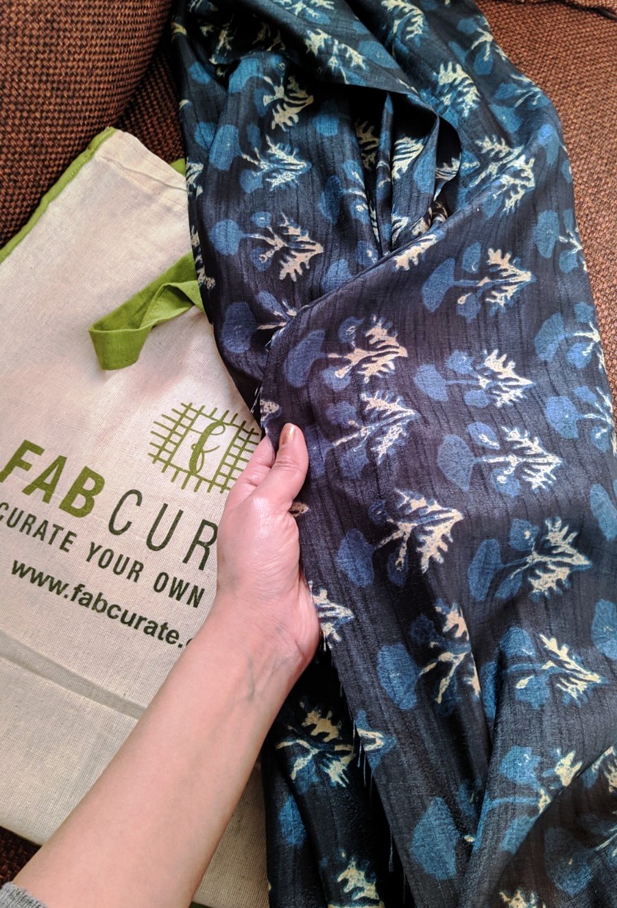 My Recent Fabric from Fabcurate – Review and Pictures