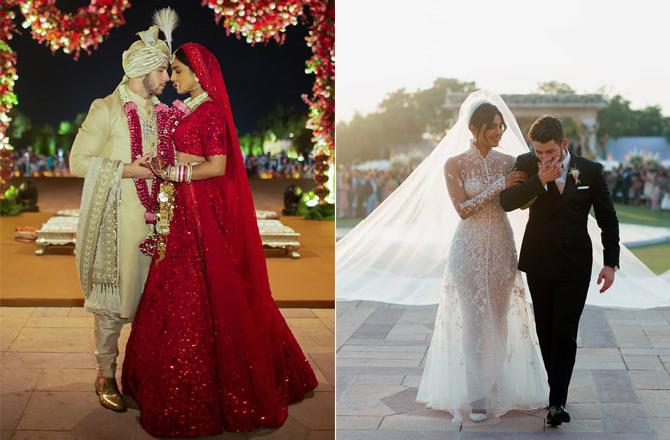 Wedding Pics of Priyanka Chopra and Nick Jonas