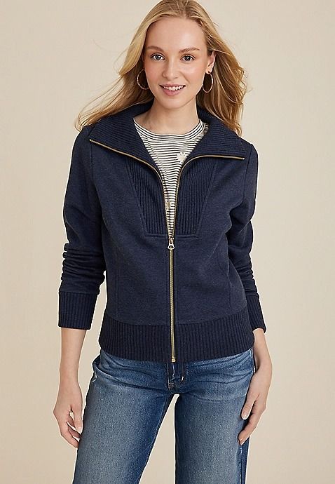 winter fleece cardigan