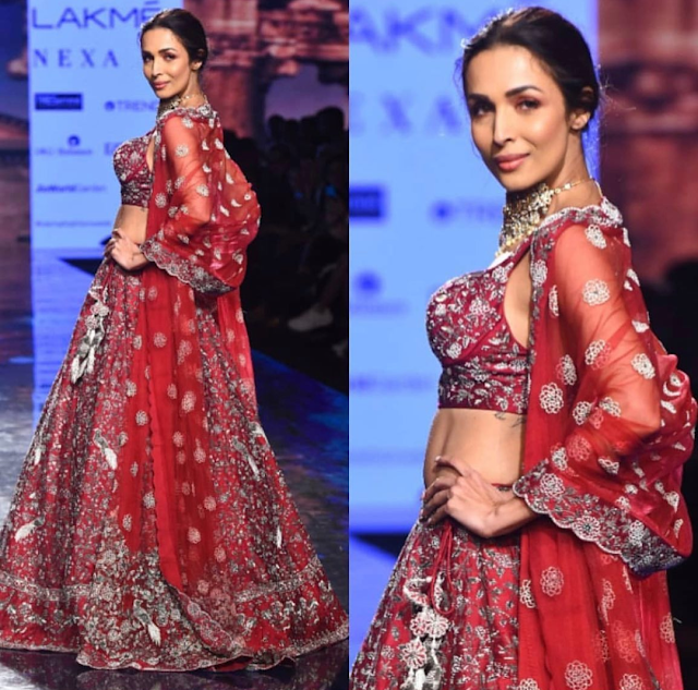 Malaika Arora Walked the Ramp at LFW 2020