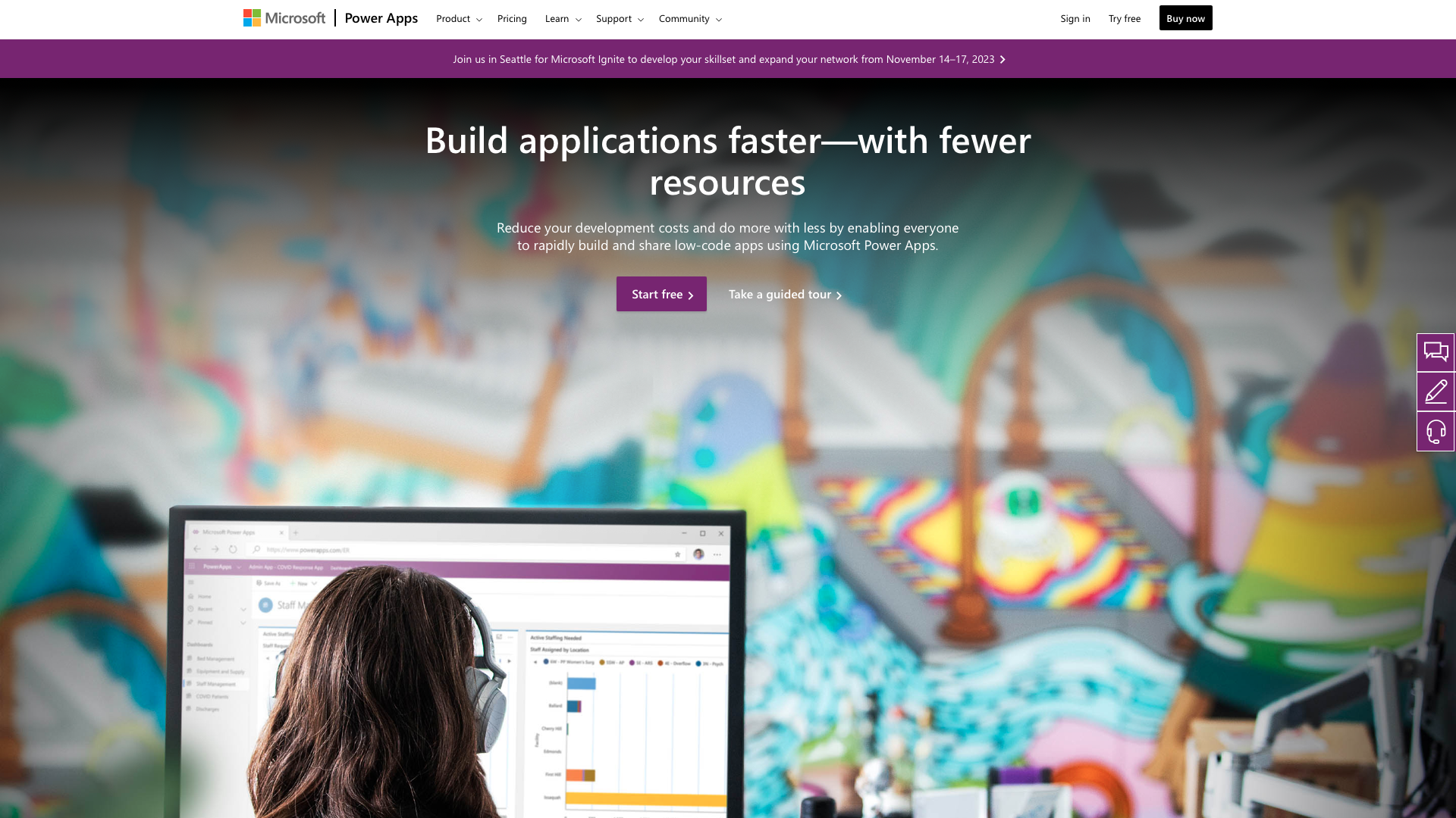 PowerApps website image