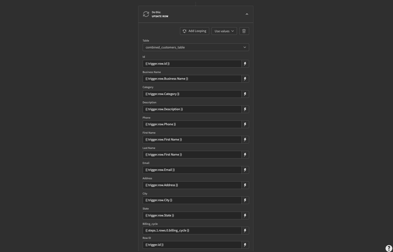 Configure attributes